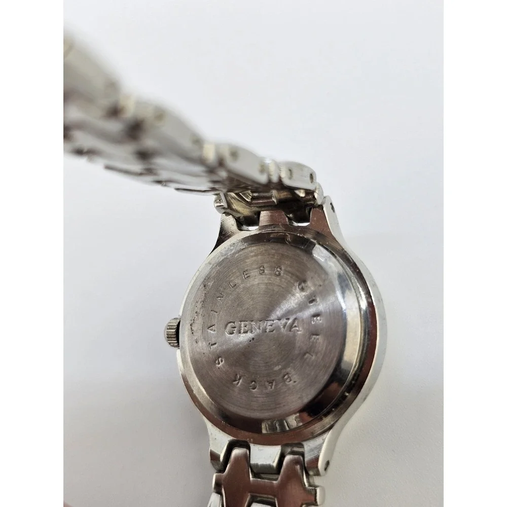 Women's Analog Watch 24MM Gray Dial Gray Bracelet Bands 6.5